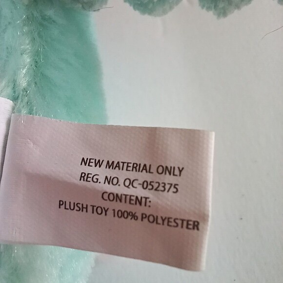 Unicorn Plush Stuffed Animal Toy, Mint Green Red Heart Make Believe Ideas 2021 - Picture 6 of 6